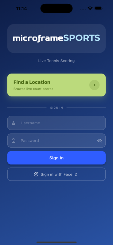 Mobile Scoring App